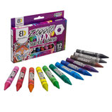 INDRA ZORRITO Crayones Redondos Super Jumbo c/12 (BCT-0038)