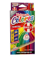 SHELY Lapices de Colores 12 + 3