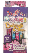 INDRA Doodes boligrafos 4 colores 12 pzas (0235)
