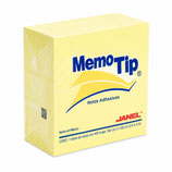 MEMO TIP Block de notas Amarillo 3 X 3 c/400 hojas