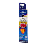 INDRA Lápiz Jumbo Triangular c/10 (0063)