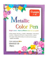 Metalic Color Pen Guangna 30 pzs (GN.6510-30BR)
