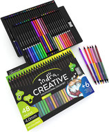 INDRA CREATIVE Lapices de Colores 48+6 (IND-0280)
