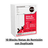 Block Notas de Remisión Duplicado