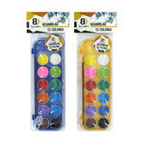 INDRA BOCETO Acuarela Estuche Colores c/12 (BCT-0011)