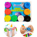 KOOVI Plastilina Moldeable Paquete c/8