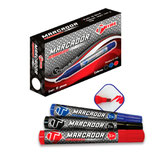 TRYME Marcador Permanente Grueso Negro Caja c/12 (tr-193)