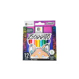 BOCETO Lápices de colores Zorrito c/12 cortos (BCT-0005)
