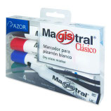 Azor Marcadores para Pizarrón Magistral blister c/4
