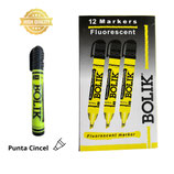 BOLIK Resaltador Fluorescente caja c/12