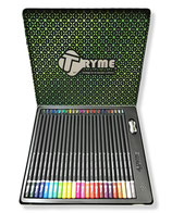TRYME Lapices de Colores Triangulares Premium 24 pzs (Mod 1319)