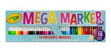 CRAYOLA Mega Marker (32 Superips + 18 Doodle Scetns) 50 pzs.