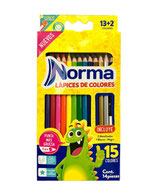 Norma Lapices de Colores 12+3
