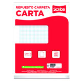 SCRIBE Repuesto Para Carpeta Tamaño Carta c/100