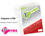 TRYME Protector de Hojas c/100 (SH 7501)