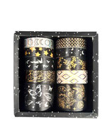 Washi Tapes Negro Miss Time