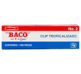 BACO Clips #2 Caja c/1000to