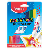 MAPED Duo Stamp Color Peps 8