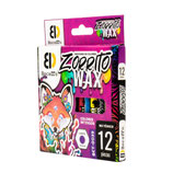 INDRA ZORRITO Crayones Redondos Delgados c/12 (BCT-0039)