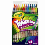 CRAYOLA Lapices de Colores Twistables 24