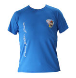 Laufshirt "Run for Fun" Blau