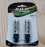 AA Akku 1.2V  Batterien