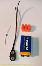 Mini - Generator für kolloidales Silberwasser B, do-it-yourself Kit