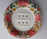 Porzellan Seifenschale mit Unterschale