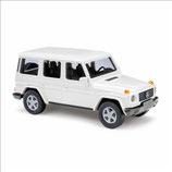 BUSCH Mercedes Benz G-Klasse 1990, weiß, Bausatz