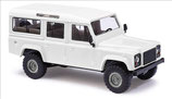 BUSCH Land Rover Defender, weiß, Bausatz