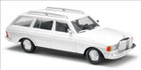 BUSCH Mercedes Benz E-Klasse S123, weiß, Bausatz