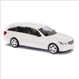 BUSCH Mercedes Benz E-KLasse S212 T-Modell, weiß, Bausatz