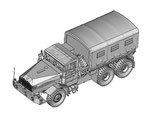 ArsenalM FAUN 912/45 A Zugmaschine mit offenen Haubenseiten, Bausatz