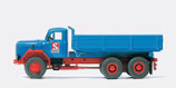 PREISER Dreiseitenkipper "Baufirma Schmitt" Magirus F200D26 AK 6x6, Bausatz