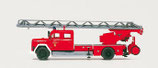 PREISER Magirus Deutz 150D10 Drehleiter DL30, Bausatz