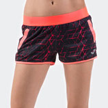 JOMA Short FREE II Black-Salmon