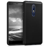 TPU Case Hülle Nokia 5.1 (2018) Schwarz
