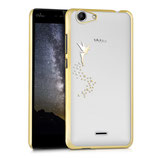 Crystal Case Wiko Pulp FAB 4G Fee Gold