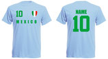 Mexiko WM 2018 T-Shirt Kinder Skyblau