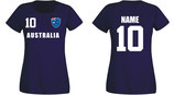 Australien WM 2018 T-Shirt Damen Navy