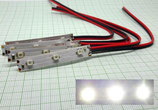 5x MINI LED mit Kabel Warmweiss, 12V