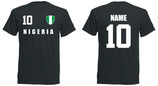 Nigeria WM 2018 T-Shirt Kinder Schwarz