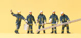 Preiser 10484 Feuerwehrmänner in moderner Einsatzkleidung H0