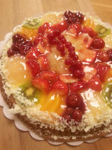 Gemengde fruitvlaai
