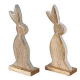 Hase Mangoholz 2 er Set