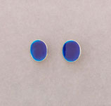 Bestseller Clip-Ohrringe Medaille Emaille Metall