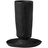 Kerzenhalter f/2,2 cm Kerze gehämmerte Oberfläche