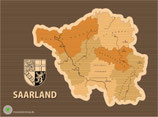 Saarland (ohne Rahmen)