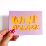 It's wine o'clock somewhere