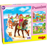 Puzzle Pferdefreundinnen HABA